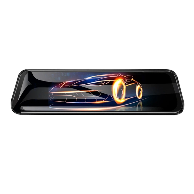 

1 Set Control HD Night Vision Rearview Camera Recorders Car Recorder+E-Dog Intelligent Rearview Mirror Black
