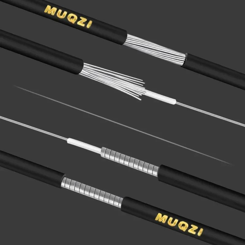 Kit 13 Cavi Freno E Cambio Per Bici: Set Universale Da 2,5m Per Mountain Bike, Strada E BMX Con Guaine E Accessori In Acciaio - 4