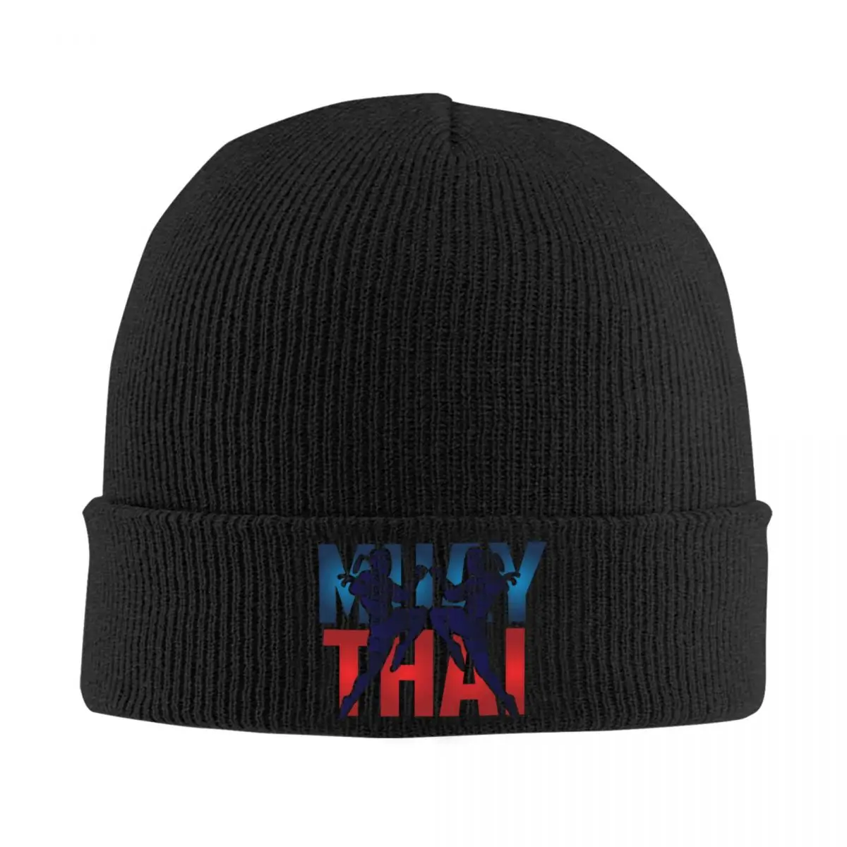 

Muay Thai Knitted Bonnet Caps Fashion Keep Warm Hats