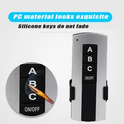 NEW 220V 1/2/3 Channel Wireless Digital Remote Control Switch NO/OFF For Lamp Light Receiver Transmitter Dropshipping/Wholesale