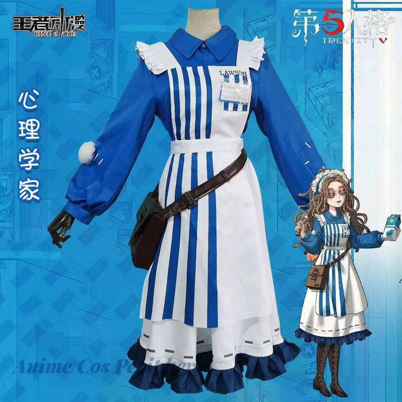 

Anime Game Identity V Psychologists Cosplay Costume Set Aida Mesmer Mike Morton Adults Uniform Set Halloween Role Play Gift