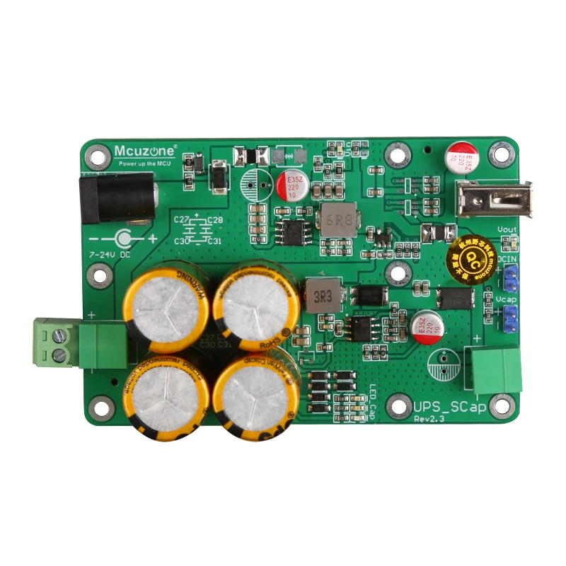 Capacitor Super Baseou o Poder de Ups para o pi da Framboesa e o Sistema Encaixado Entrada 724v Saída 5v ou 12v o - Imagem 5