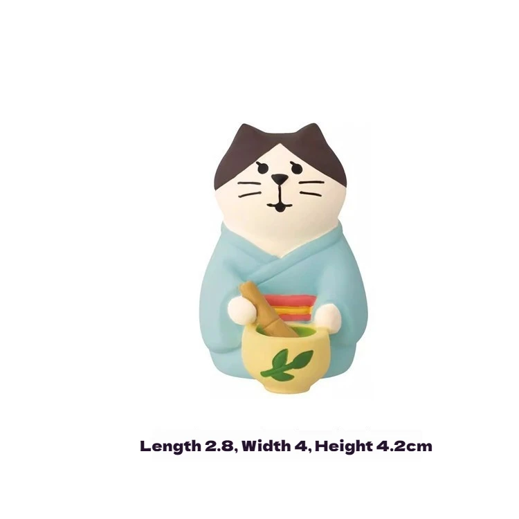 Matcha Series Miniatures: Cute Cat DIY Ornament