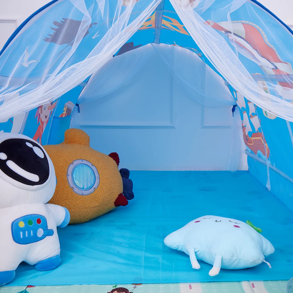 Kid Toys Tent Play House 1.4M Portable Child Baby Foldable Folding Cartoon Small House Tent Children Bed Tent  Princess tent 5