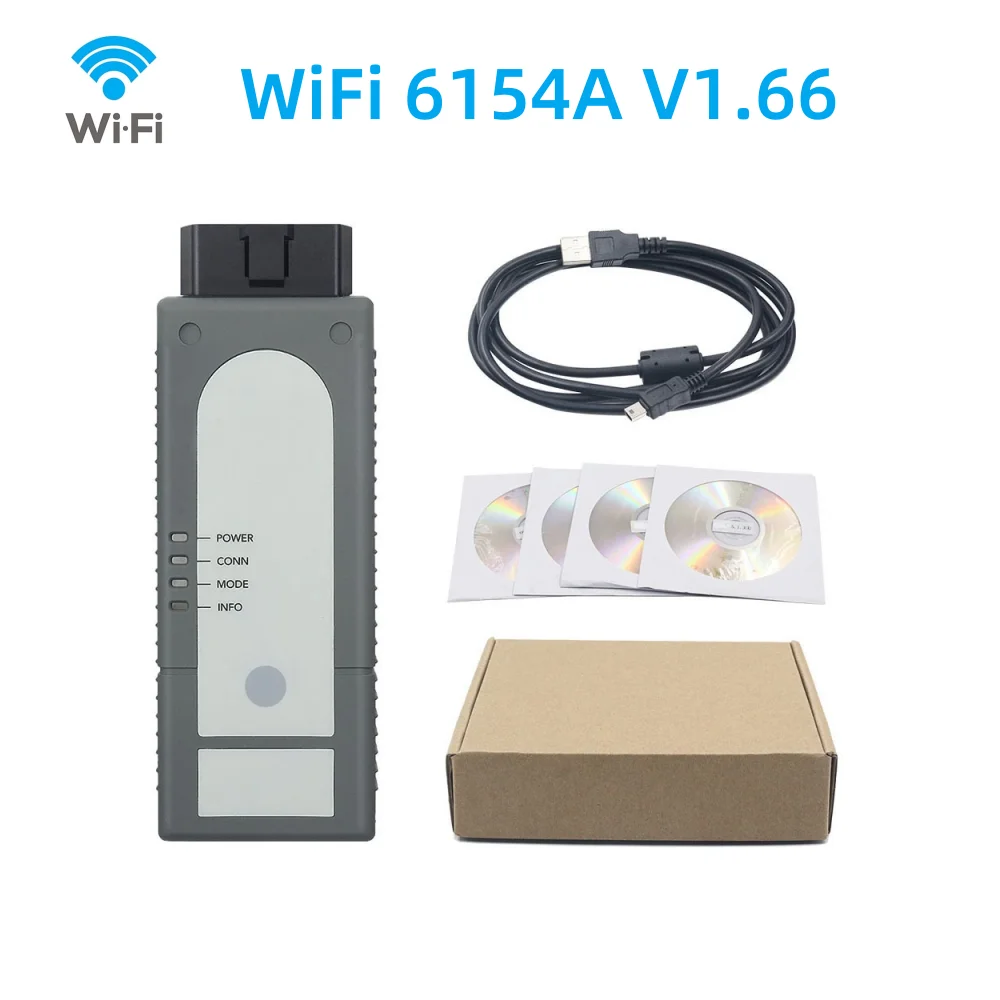 Top quality WiFi 6154A V1.66 Full Chip 6154 ForVAG Car Diagnostic ...