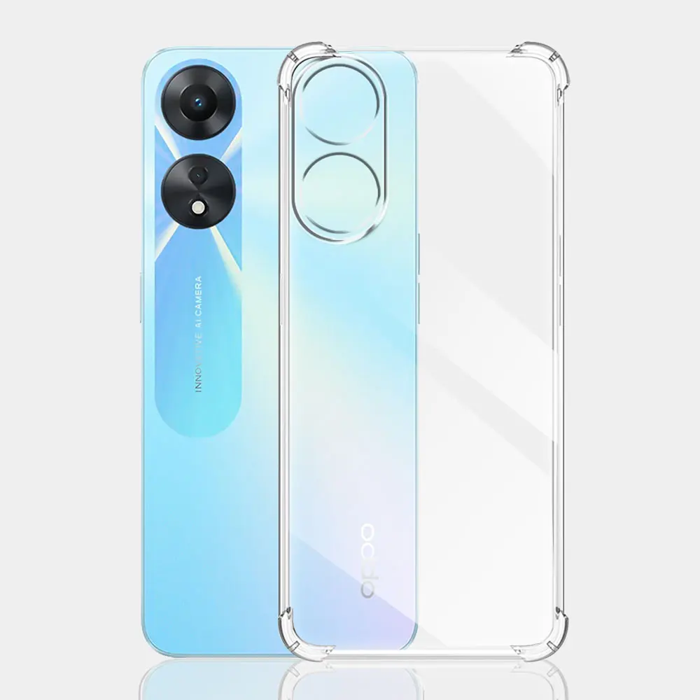  KJYFOANI Funda de teléfono para Oppo A98 5G (6.72 pulgadas),  funda ultradelgada de silicona a prueba de golpes para Oppo A98 5G,  [antiamarilleamiento], cubierta suave a la moda, antiarañazos, : Celulares