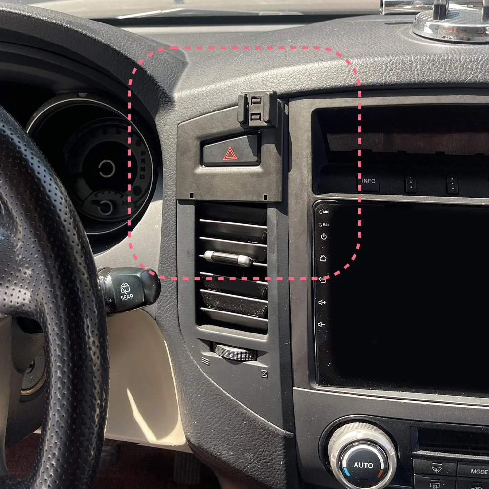 Enhanced Magnetic Wireless Charging Car Phone Holder with MagSafe Support - Universal Fit