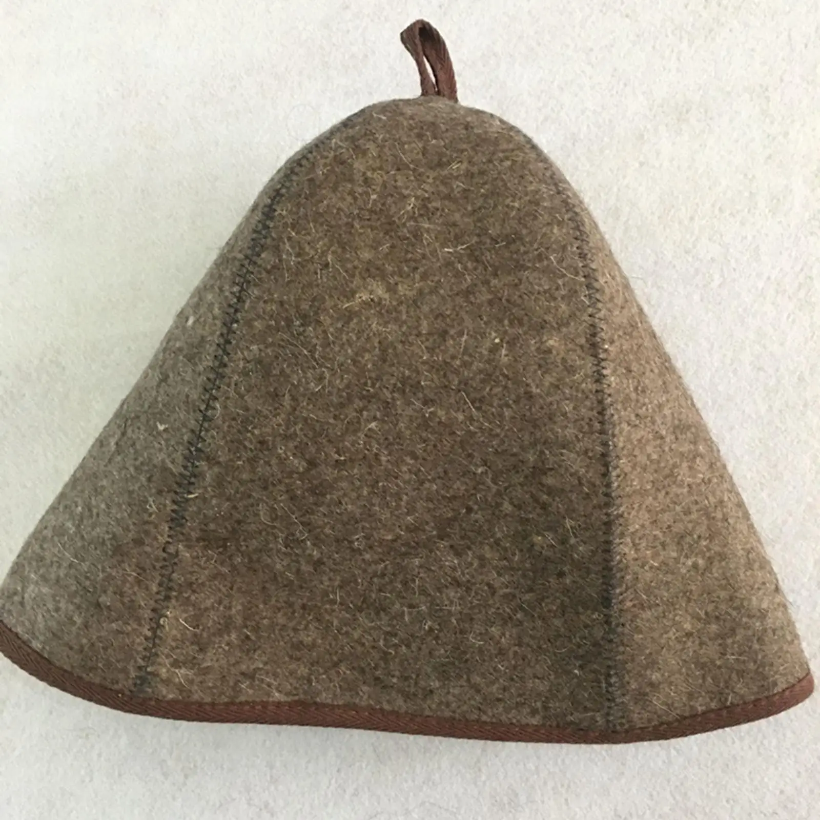1x Sauna Hat 3mm Thick Anti Heat Headgear Banya Russian Style Wool Felt Shower Cap for Men Women Shower Bathing Accessories 2