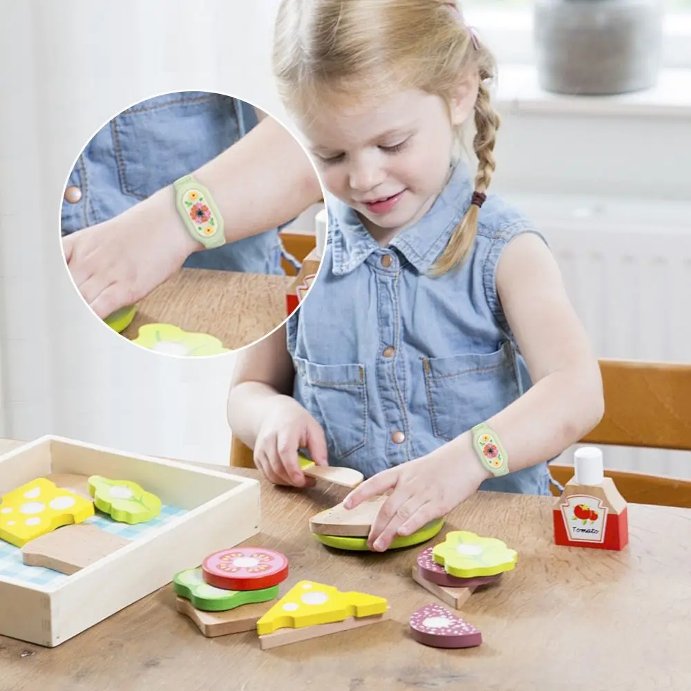 Silicone Kids Bracelet Cartoon Holder Wristband Waterproof Tracker Accessories