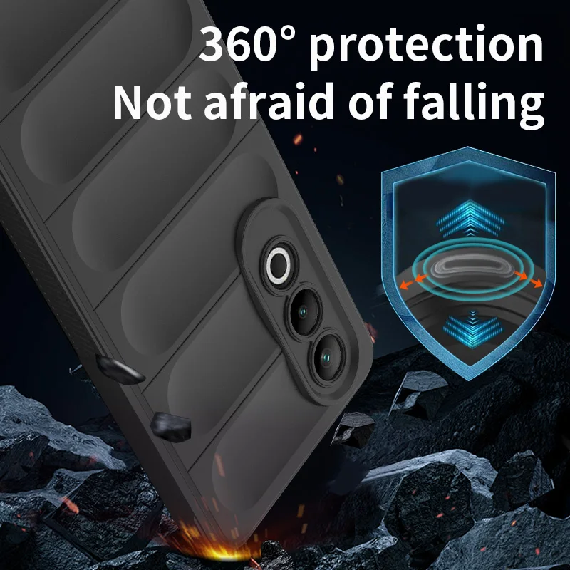 Soft Liquid Silicone Shockproof Phone Case with Silky Touch Finish