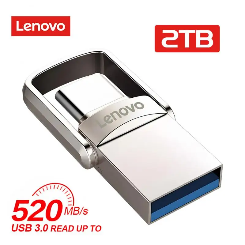 Lenovo2TBFlashDrives1TB512GUSB30HighSpeedPenDriveInterface