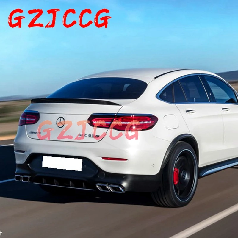 

for Mercedes GLC Class Coupe GLC300 GLC250 2016-2018 spoiler For Benz GLC Coupe GLC43 GLC260 Spoiler ABS Car Rear Wing Spoiler