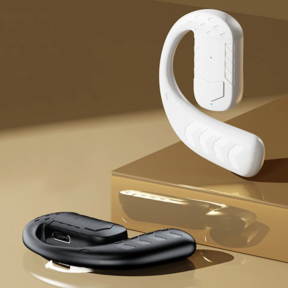 Bluetooth Ear Hook Handsfree Headset Waterproof