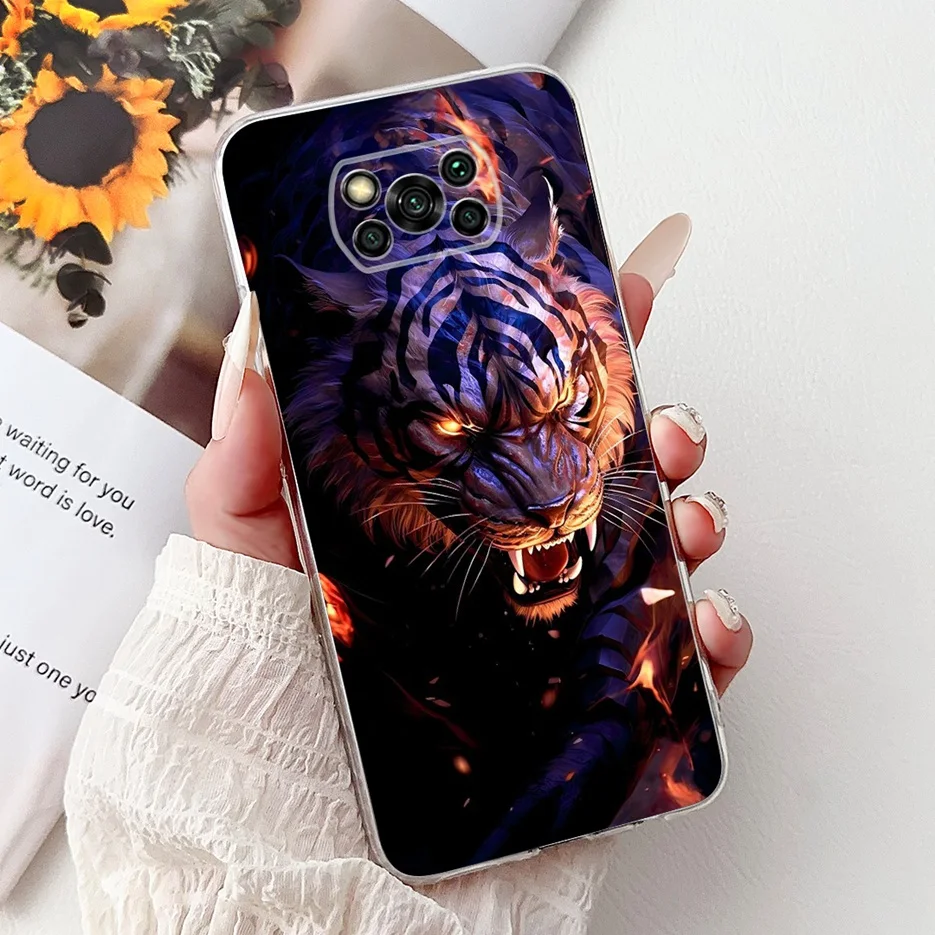 Fashionable Painted Soft Slim Phone Case for Xiaomi Poco X3 Series