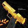 Desert Eagle Throwing Shell Pistol Ejection Soft Bullet Toy Gun G18 Automatic Explosion Gun Launcher Adult Shooting Model Boy 3