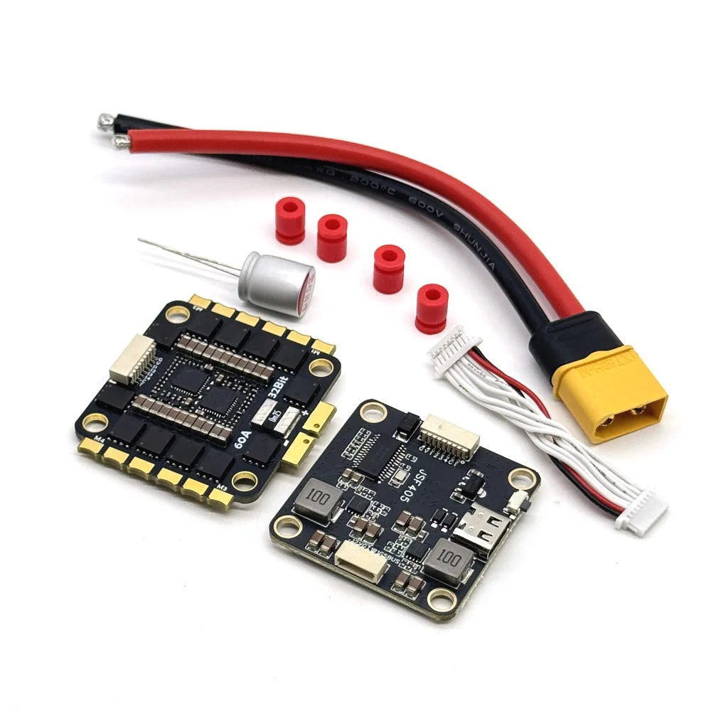 1세트 60A F405 미니 v3s 30x30 스택 비행 컨트롤러 BLS 60A 미니 V2 4in1 ESC RC FPV 레이싱 드론 커넥터용