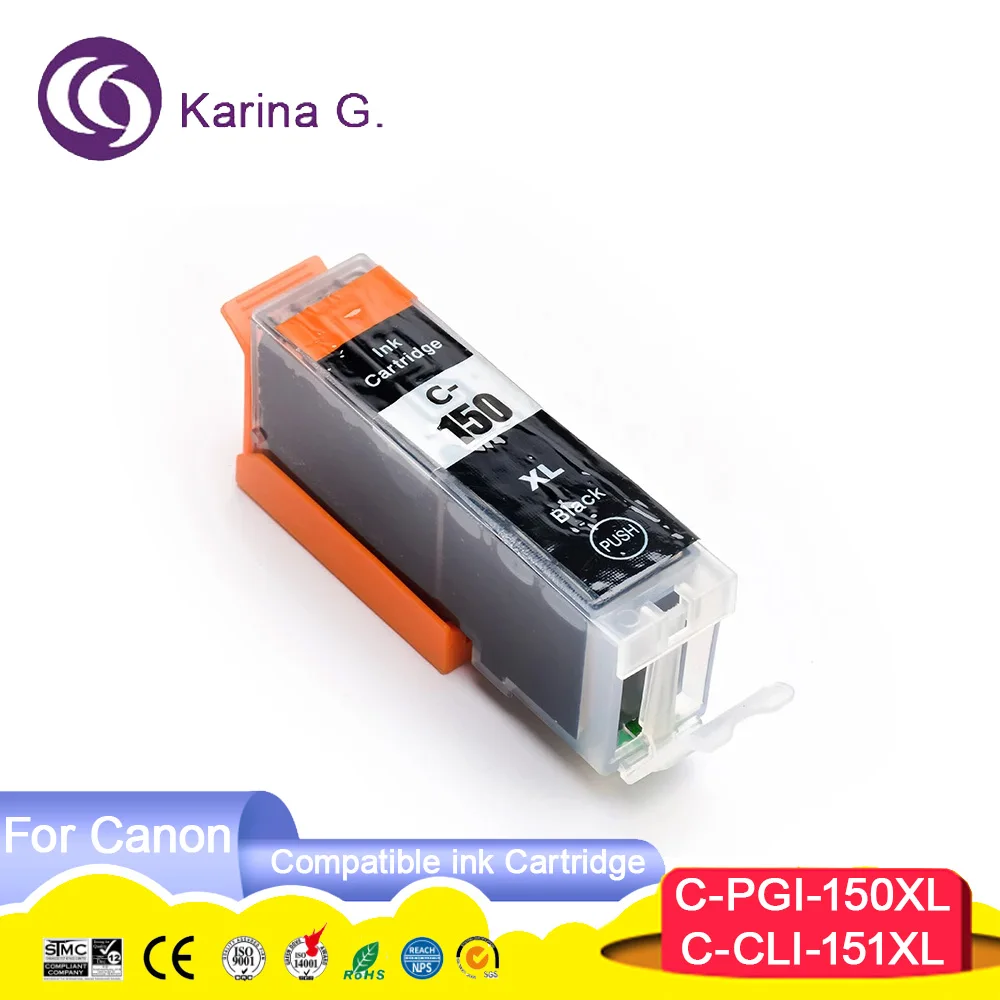 PGI 150 PGI-150 PGI150 PGI 150XL CLI 151 CLI-151 Compatible InkJet Ink Cartridge