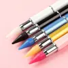 1PC Nail DIY Art Dual-Ended Diamond Point Drill Pen Picking Tool Nail Rhinestone Gems Sticky Picker Wax Pencil Manicure Tools 2