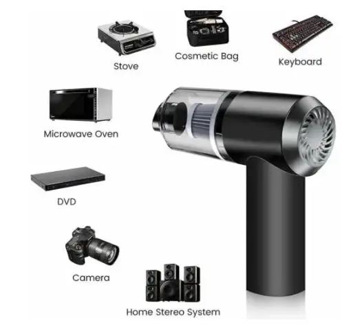 Aspirapolvere Per Auto Wireless 9000Pa 120W Aspirapolvere Per Auto Ad Alta Potenza Usb Ricaricabile Aspirapolvere Portatile Strumenti Per La Pulizia D