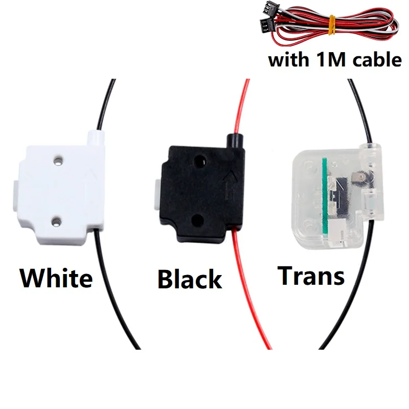 Printer Filament Break Detection Module Runout Sensor Material Runout Detector para Ender Cr10 1m Cabo Ramps3d