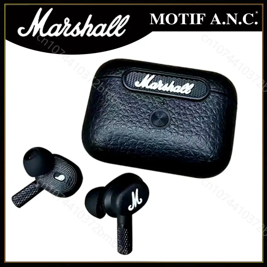 Bluetooth Headphones Marshall MOTIF ANC True Bluetooth 5.2 Active Noise Cancelling In-ear Earbuds Waterproof