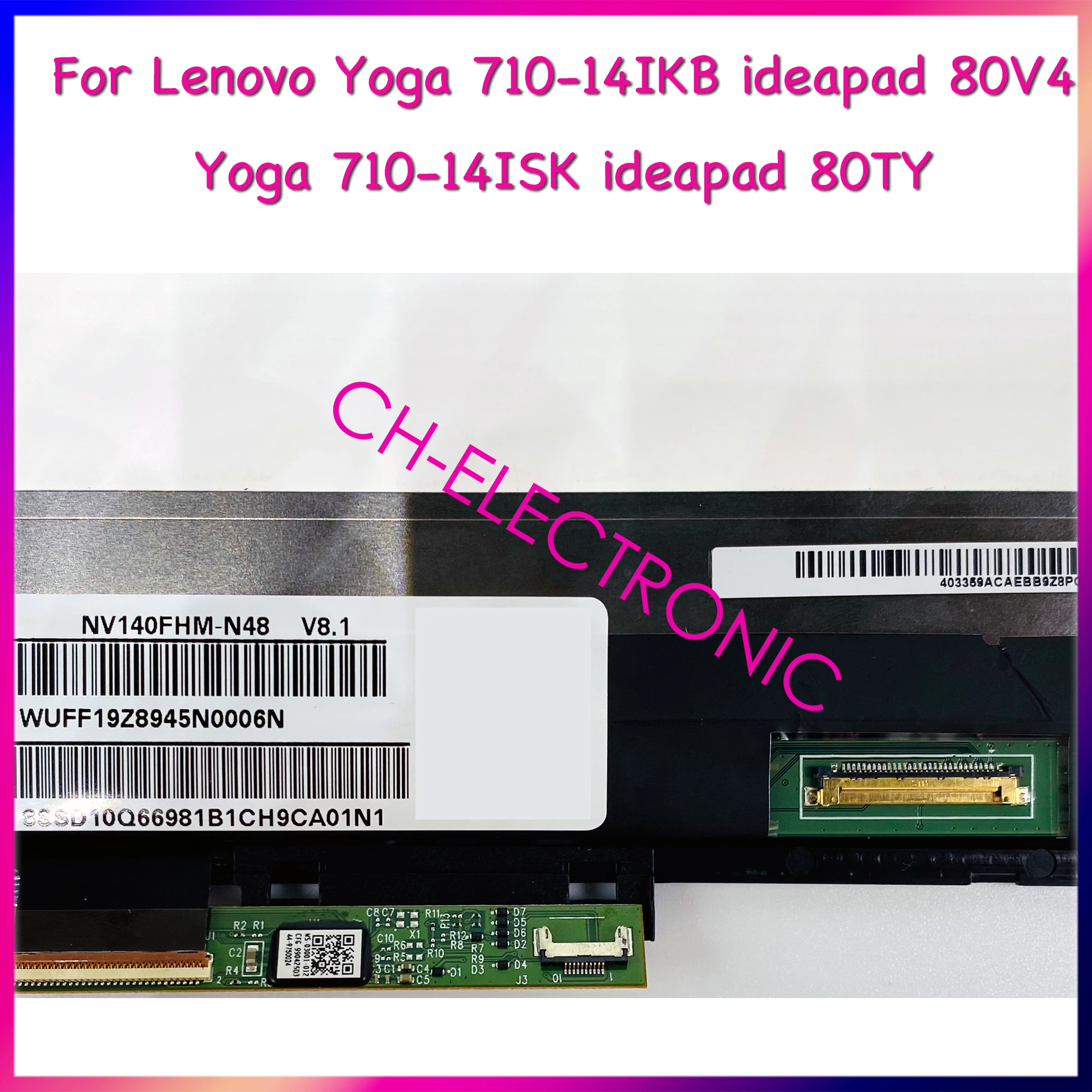 YOGA Ʈ LCD LED ũ ġ ü ,  䰡 710 14 䰡 710-14isk 80TY, 710-14IKB 80V4, 14 ġ