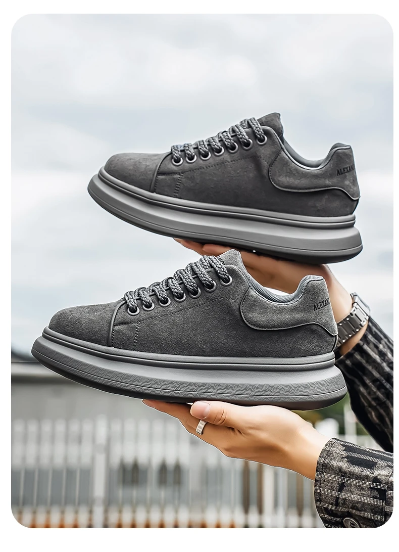 Leather Luxury Men Women Casual Board 2025 New Men's Sneakers Couple Outdoor Sports Shoes Tennis Shoes_vogvips.com