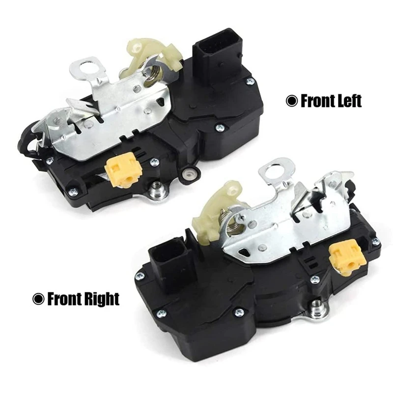 

2X Front Door Lock Actuators Motor Door Latch Lock Kit For GMC Yukon Chevy Tahoe Cadillac Escalade 2007-09 931303 931304