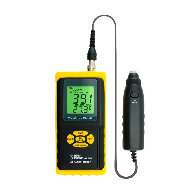 Smart Sensor AR63B Digital Precision Vibration Meter Tester Gauge Analyzer 2