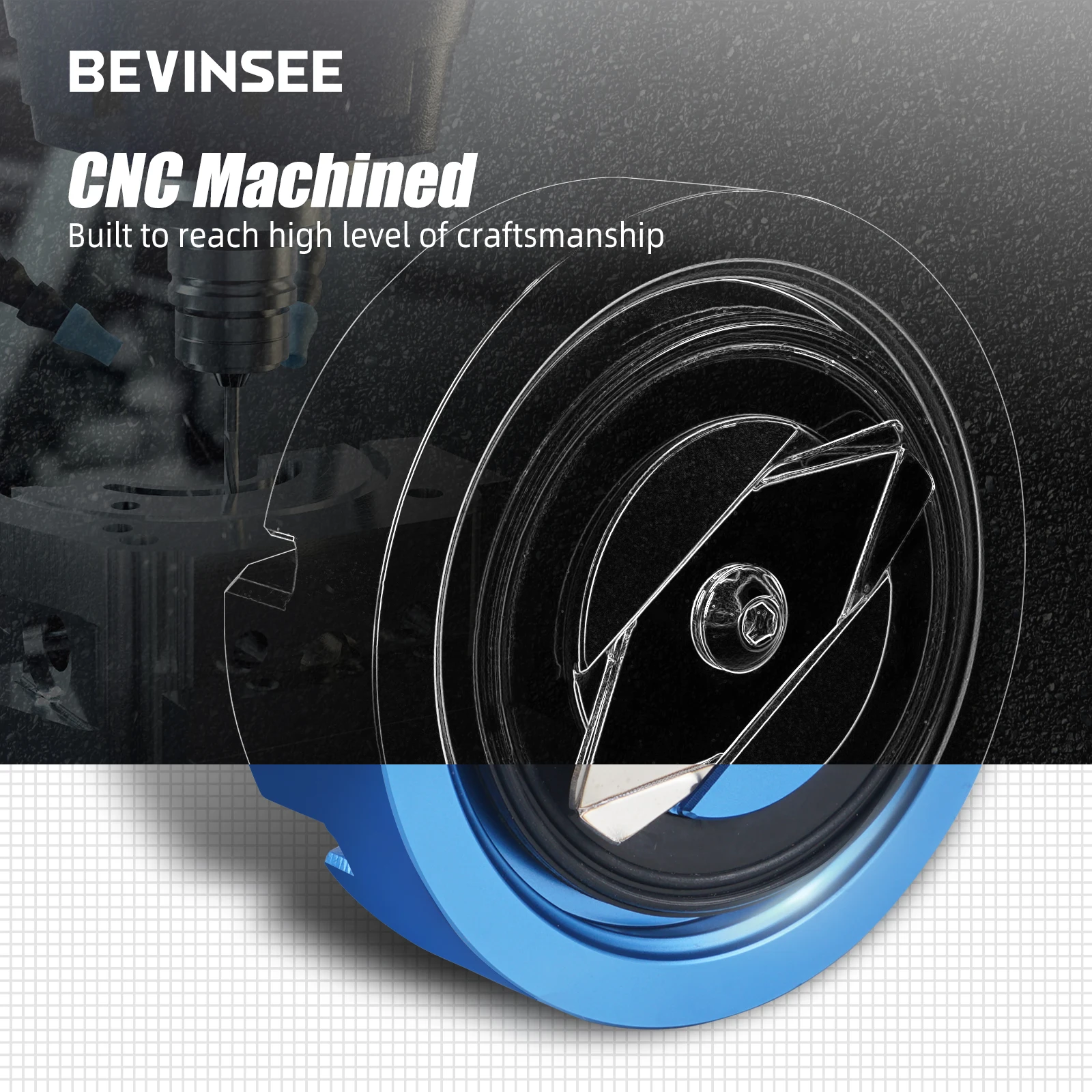 BEVINSEE Engine Oil Filler Neck Sealing Cap For BMW E90 E91 E92 E93 E36 E39 E46 E60 E81 E87 F20 F30 X1 E84 X3 X5 Z3 Z4 E85 E86 oil filler cap