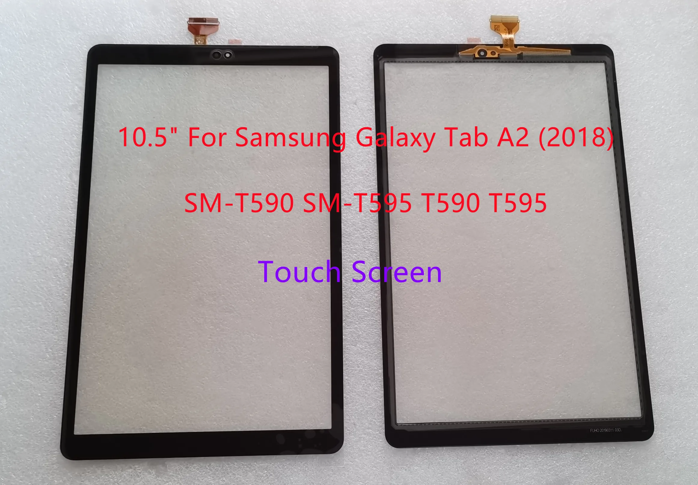 Enhanced Touch Screen Front Glass Sensor Panel for 10.5 Tablets - Premium Quality, 100% Tested