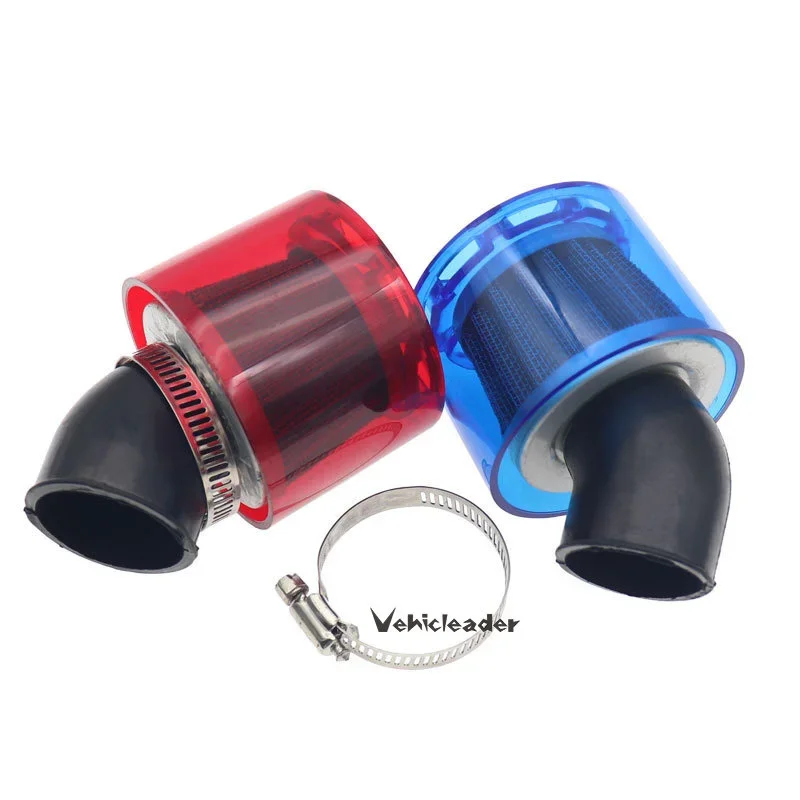 32/35/38/42/48-50mm Bend Elbow / Stright Motorcycle Motorbike Air Filter Cleaner Fits 50cc-250cc ATV Pit Dirt Bike Splash Proof motorcycle air filter,air filter cleaner