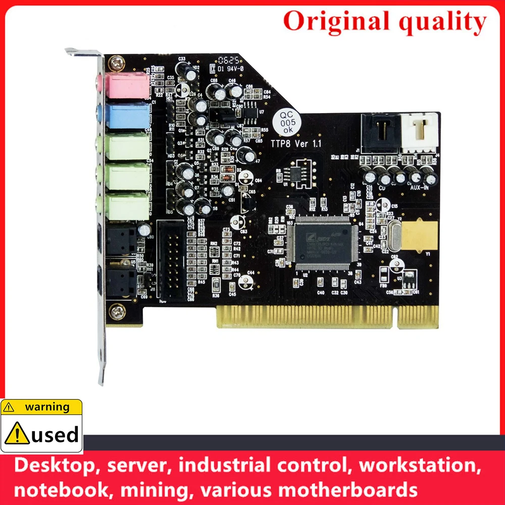 

Записывающий блоггер для TerraTec Aureon PCI 5,1, встроенная звуковая карта, автономный настольный компьютер, оборудование для караоке