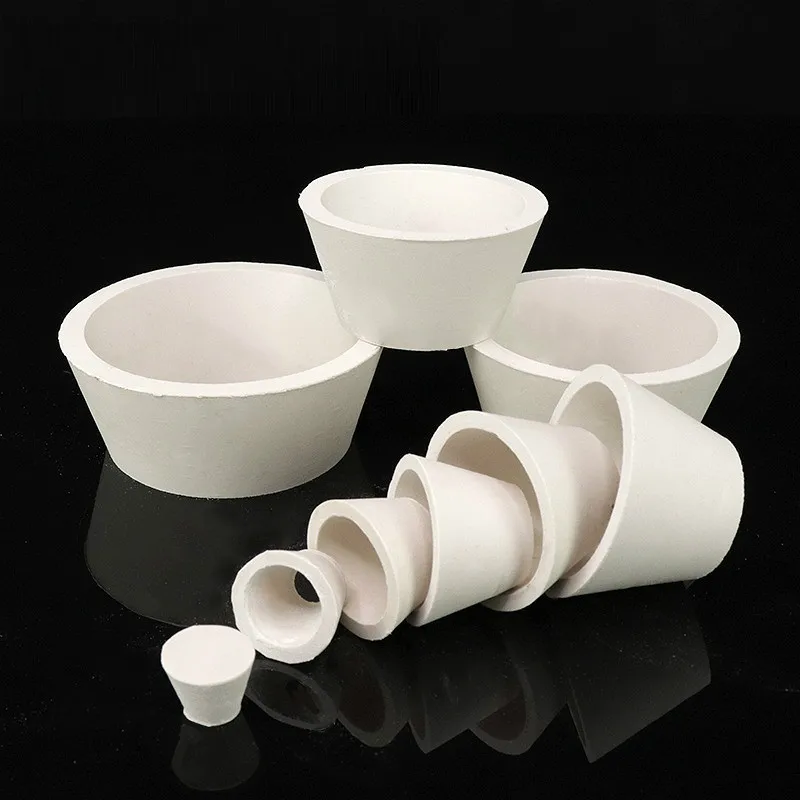 고무 마개, 고무 깔때기 홀더, Buchner 깔때기 홀더, 필터 병, 삼각 플라스크, 원추형 마개, 1 세트 총 9 개