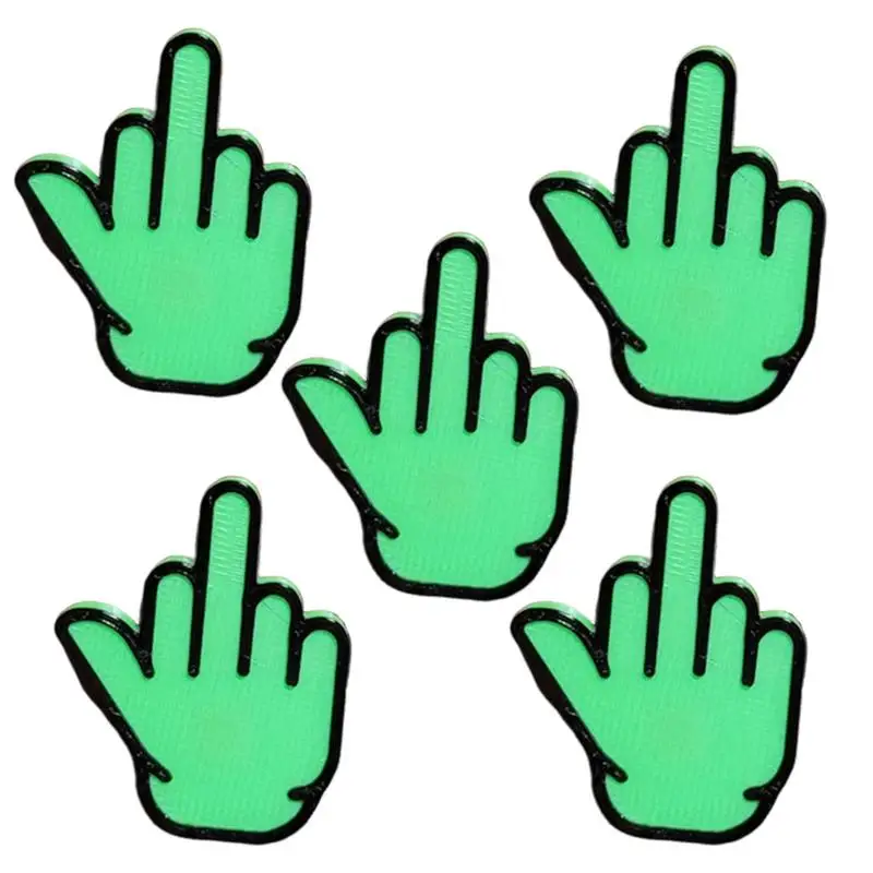 

Смешная искусственная акриловая деталь с присоской, 5 штук, забавные игрушки, домашний декор для двери и окна