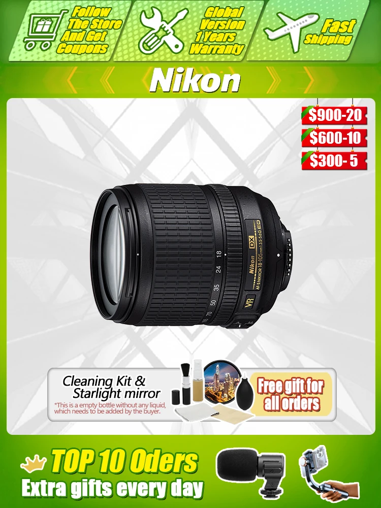 Obiettivo Nikon 18 55 Vr Nuovo HB-45 - Paraluce Per Obiettivo Nikon AF-S DX Zoom-NIKKOR 18-55 Mm F/3.5 Nikon D3300 - Foto 9