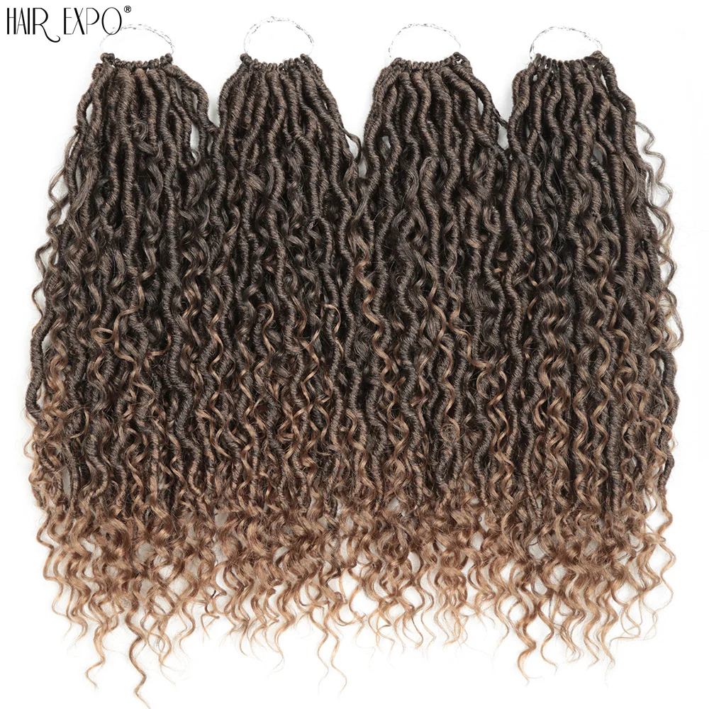 24 Strands Ombre Godds River Locs Crochet Hair E... - Vicedeal - Foto 9