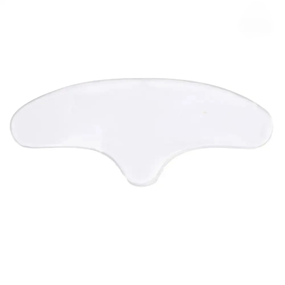 横向き寝用再利用可能なシリコンパッド、胸のしわ防止、夜間の谷間を滑らかにするパッチ、首と胸のケア用