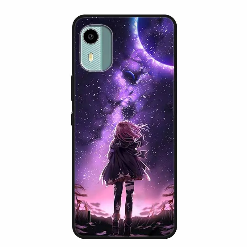 Original Soft Silicone TPU Phone Back Cover with Cartoon Cats