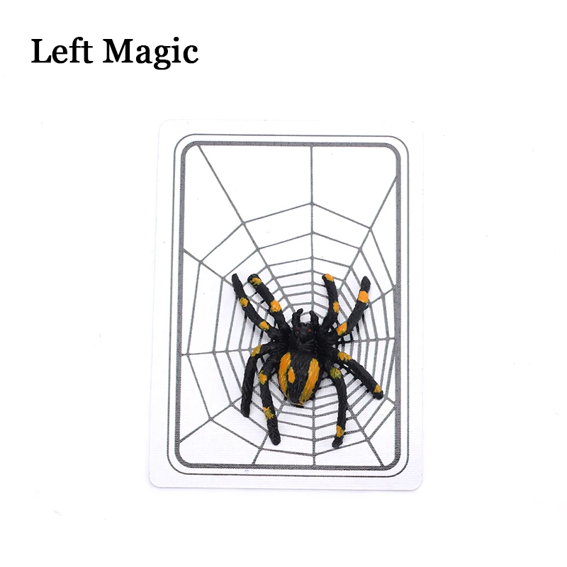 Spider And Net Magic Trick The Web Cards Toys Magician Gimmick Illusion Closed-Up Magia Props Halloween Gift East To Do magic trick toy magic tricks toy playing cards magic tricks playing cards magic props magic props toy magic tricks props magic trick props magic show props