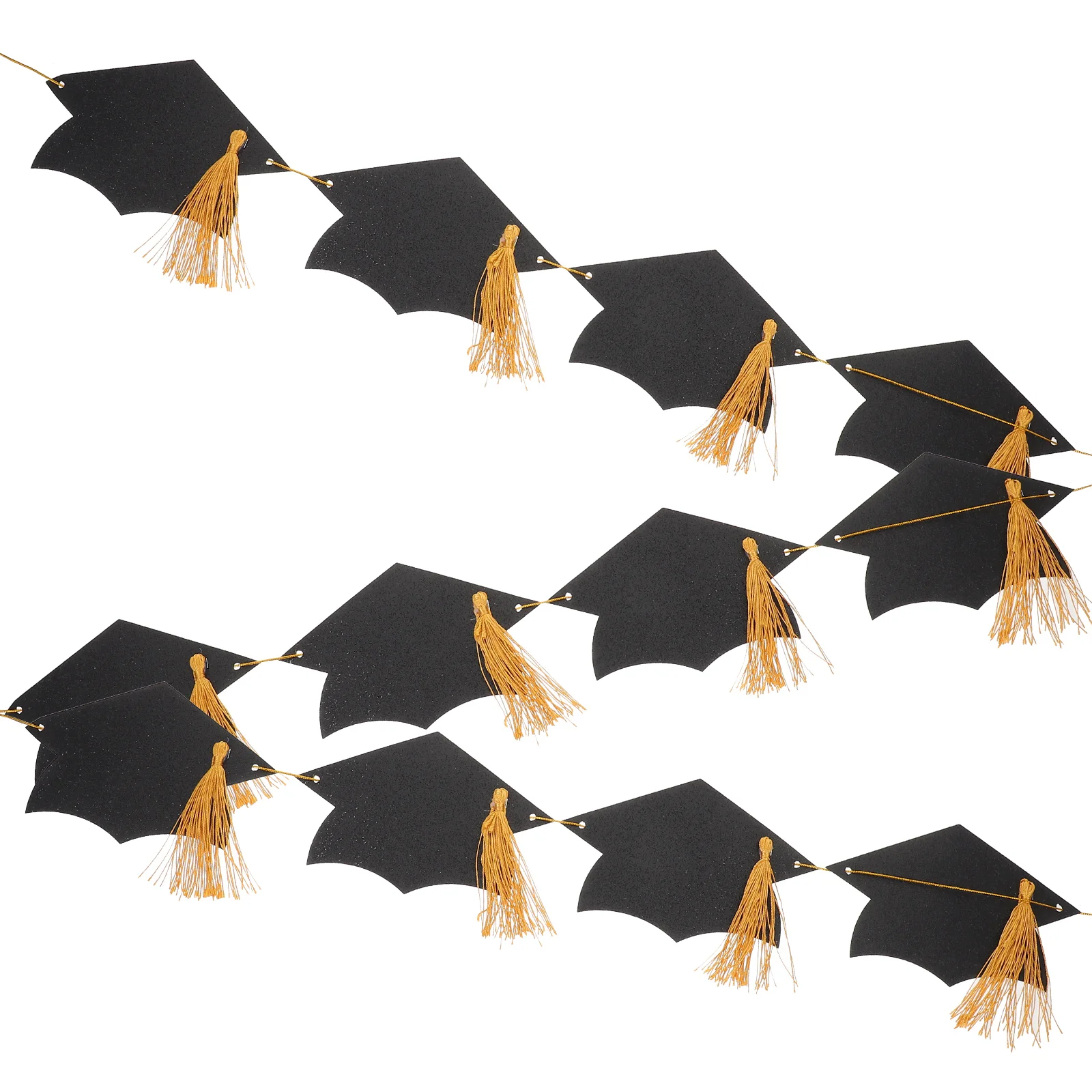 

Tassel Hat Latte Grad Party Decor Graduation Decorations College Paper Class 2023 Banner Gifts