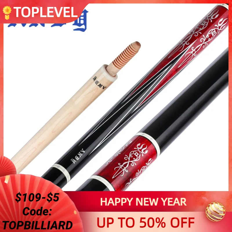 Andy Billiard Carom Cue 3 Cushion Cue 12Mm Tip 142Cm Professional Carom Taper Cue Handmade Maple Billiard Stick Cue Libre Cue