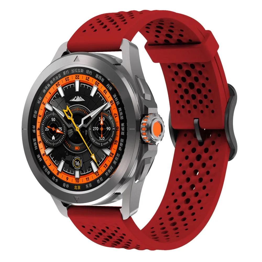 Breathable Silicone Strap for Smartwatches - Sport Edition