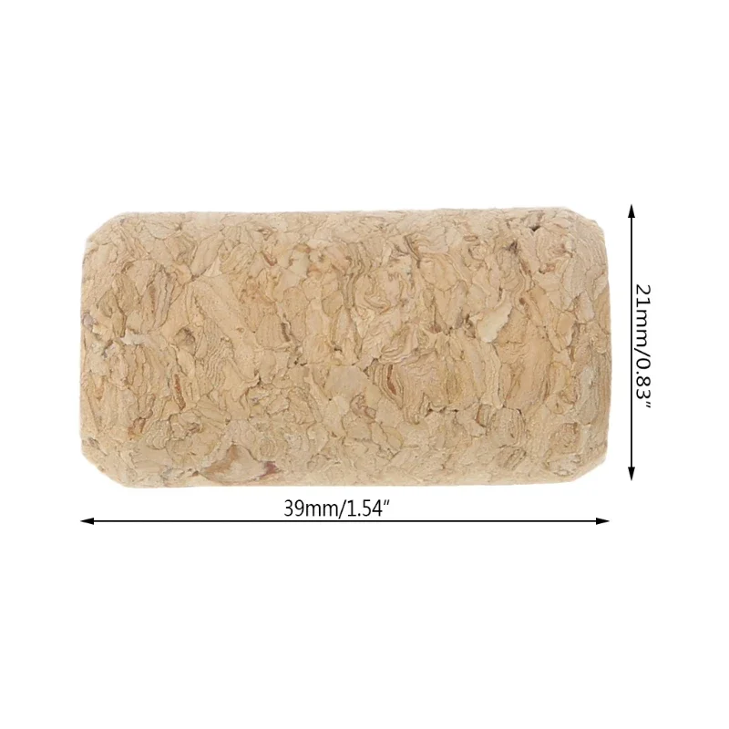 

10 шт./лот, прямые деревянные пробки для бутылок, пробки для вина, пробки для бутылок