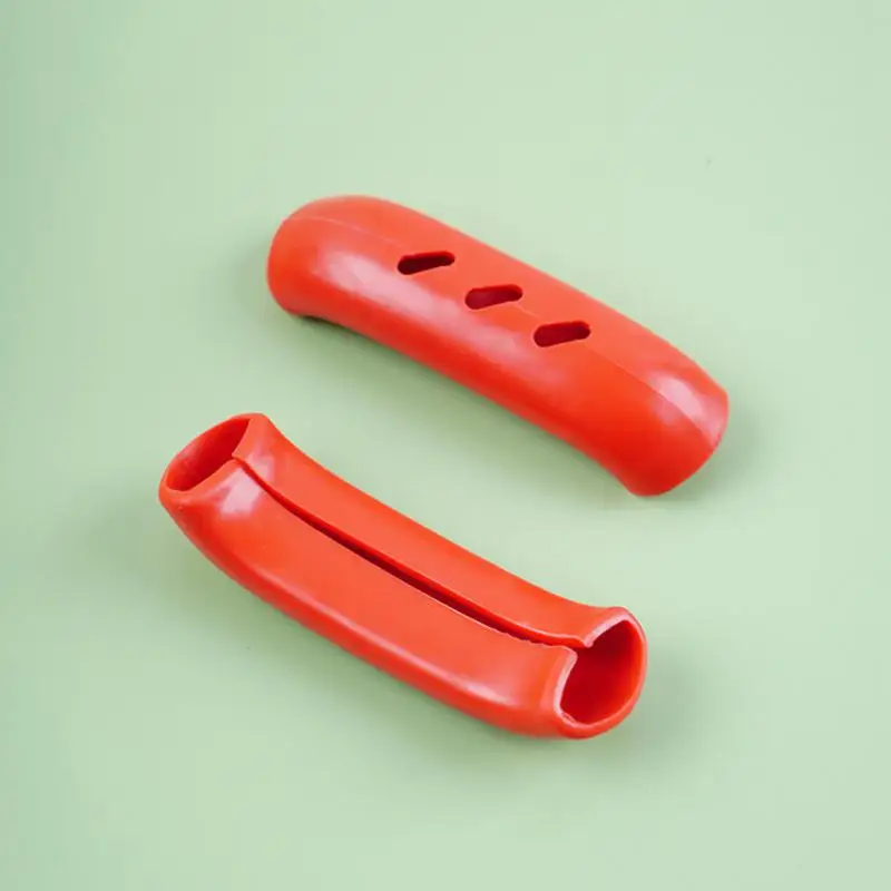 2PCS Silicone Pan Handle Cover Heat Insulation Covers Non-slip Steamer Casserole Pan Handle Holder Handles Gri Kitchen Gadgets pot handle grip pad