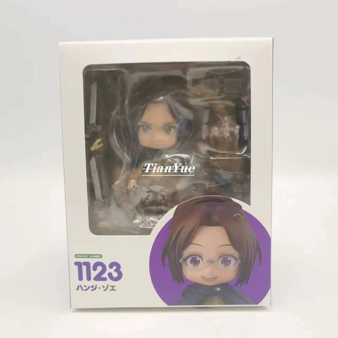 

Anime Attack on Titan Hange Zoe 1123 Cute Version Action Figure Model Toy 10cm