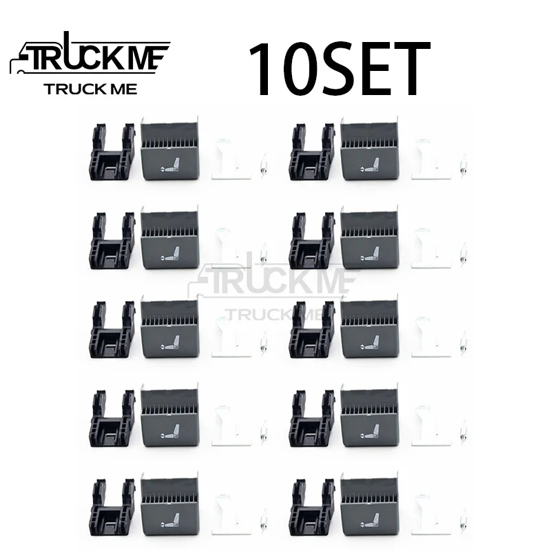 10SETBOXTruckSeatRepairKitHandleTiltforMBActrosA0019193160