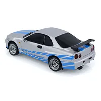 Hot LDRC 1/18 4x2 RC Drift Car Racing Speed Car RWD Remote Control Vehicles Gyroscope LD1899 Radio Light System Toys for Boys 2