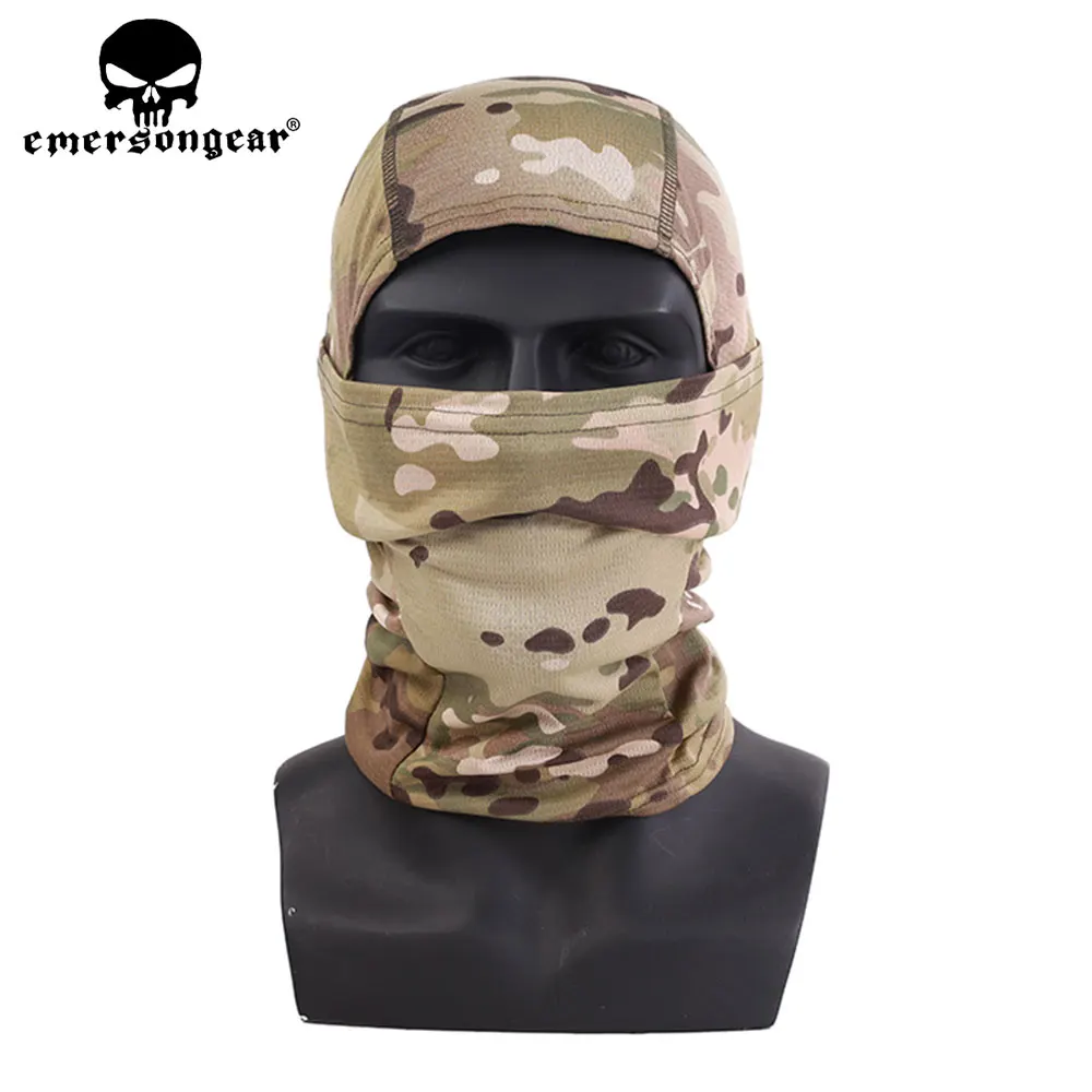

Emersongear Tactical Quick-drying Headgear Military Camouflage Balaclava Outdoor Cycling Hunting Hood Protection Full Face Scarf