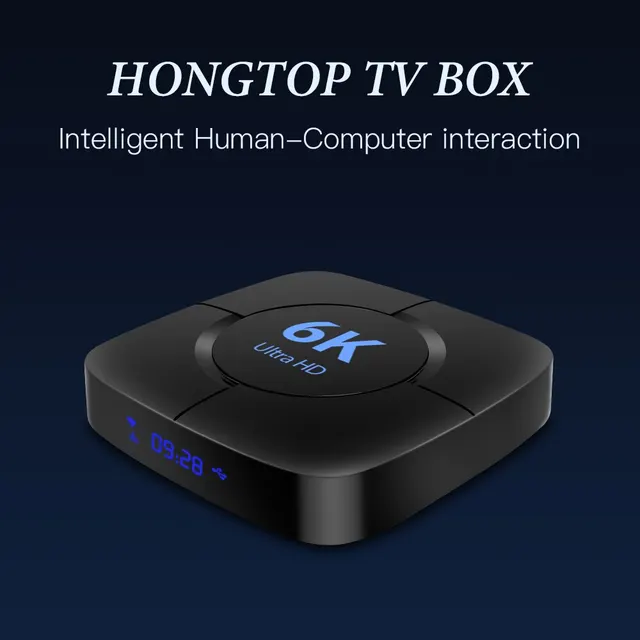 Upgrade your home entertainment experience with the HONGTOP Smart TV Box